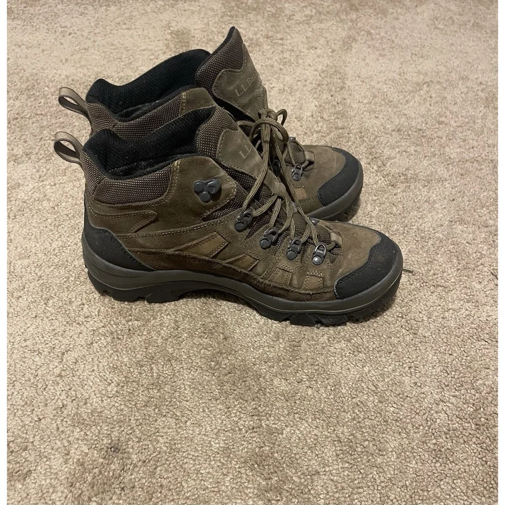 L.L.Bean Gore-Tex Mountain Treads Hiking Boots Size 10 Men